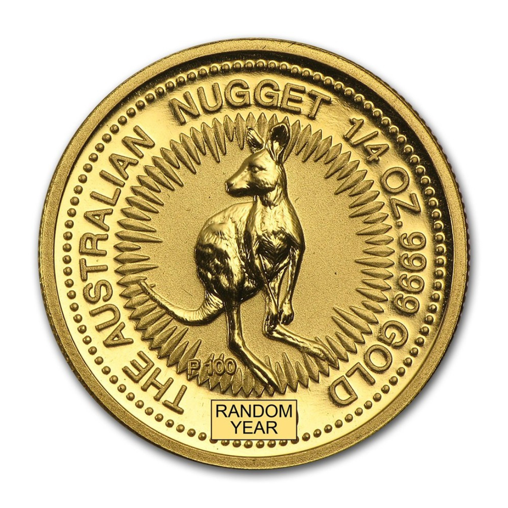Australia Nugget d’oro (Kangaroo) 25 Dollari