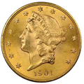 20 Dollari Americani Liberty Head 1877–1907
