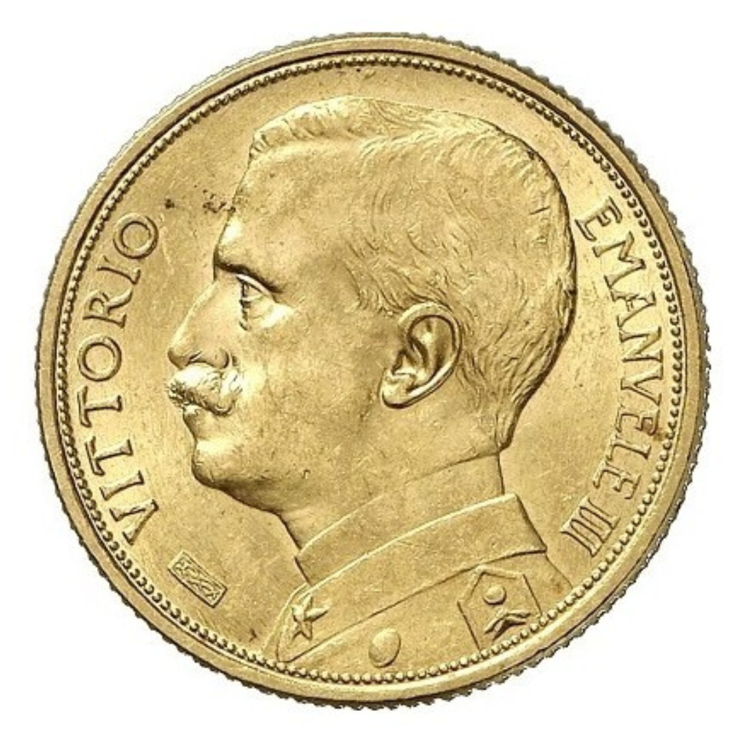 20 Lire Vittorio Emanuele III 1910–1927