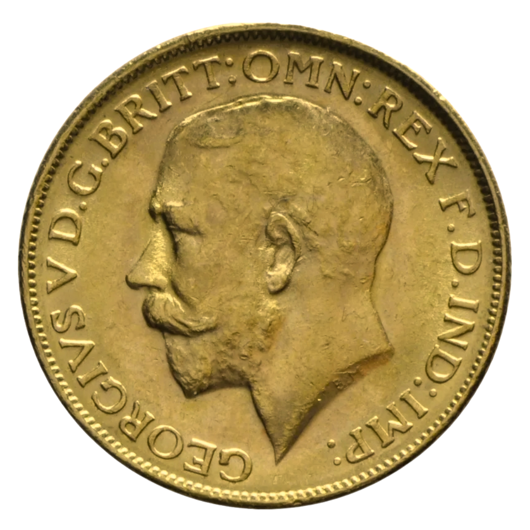 1/2 Sterlina Oro Giorgio V 1911–1915
