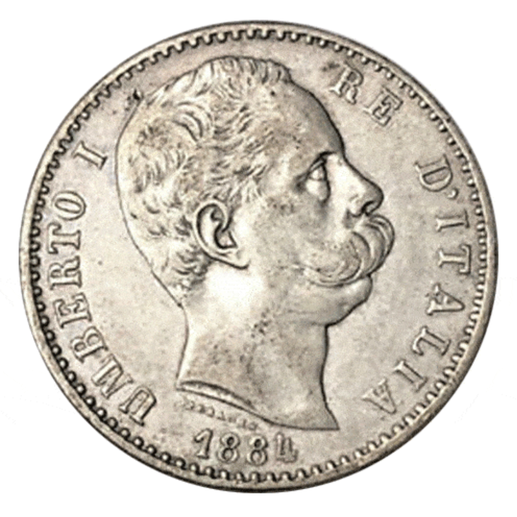 2 Lire d’Argento – Umberto I