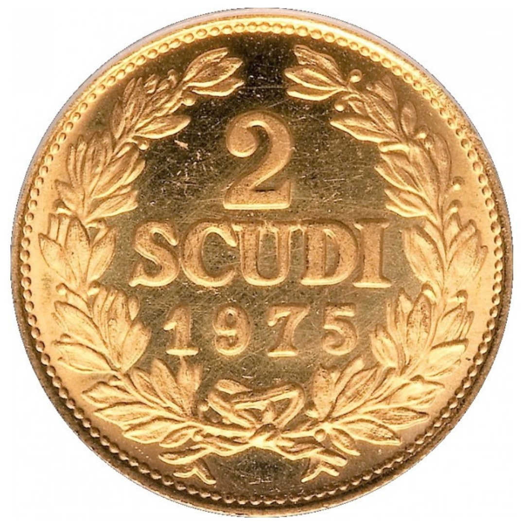2 Scudi di San Marino – Stemma 1975