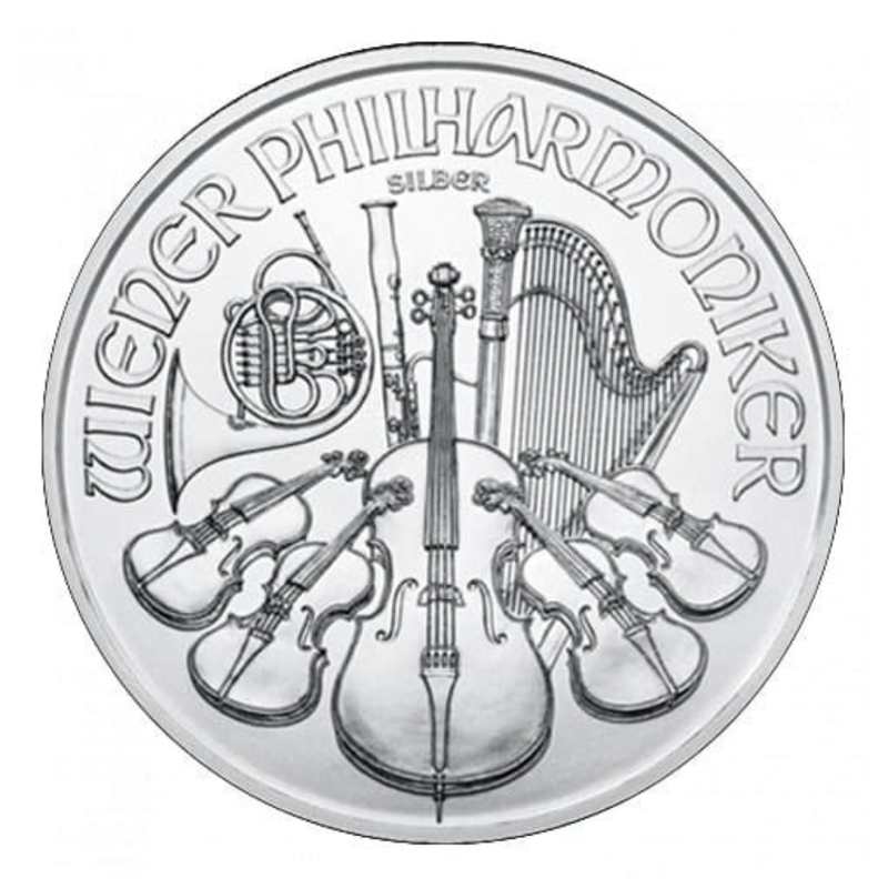Philharmoniker Argento 2025 (1 Oz)