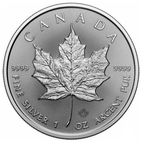 Maple Leaf Argento 2025 FDC (1 Oz)