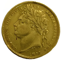 Sterlina Oro Re Giorgio IV 1821–1825