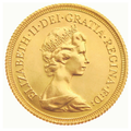 Sterlina Oro Regina Elisabetta II Coronata 1974–1984