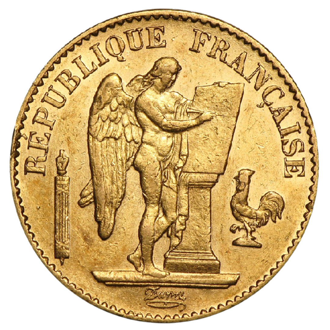 20 Franchi “Angelo scrivente” 1871–1898