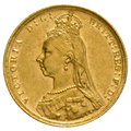 Sterlina Oro Regina Vittoria Giubileo 1887–1892