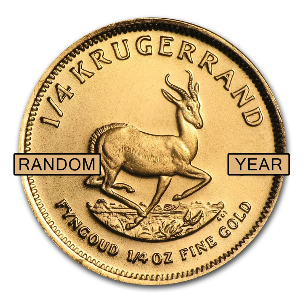 Krugerrand Oro ¼ Oncia 1980–2023