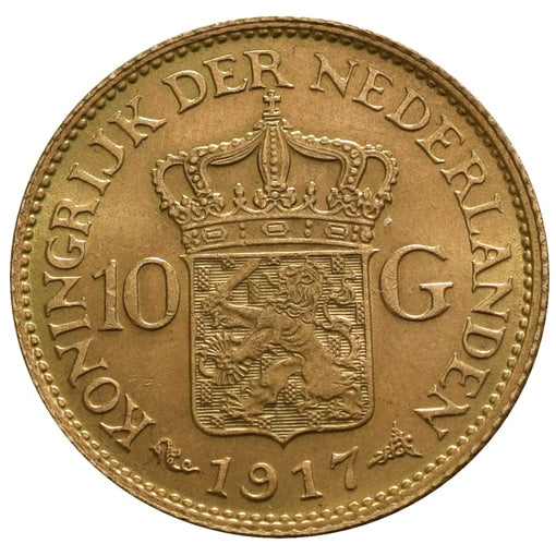 10 Fiorini Olanda Guglielmina