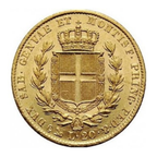 20 Lire Carlo Alberto 1831–1849