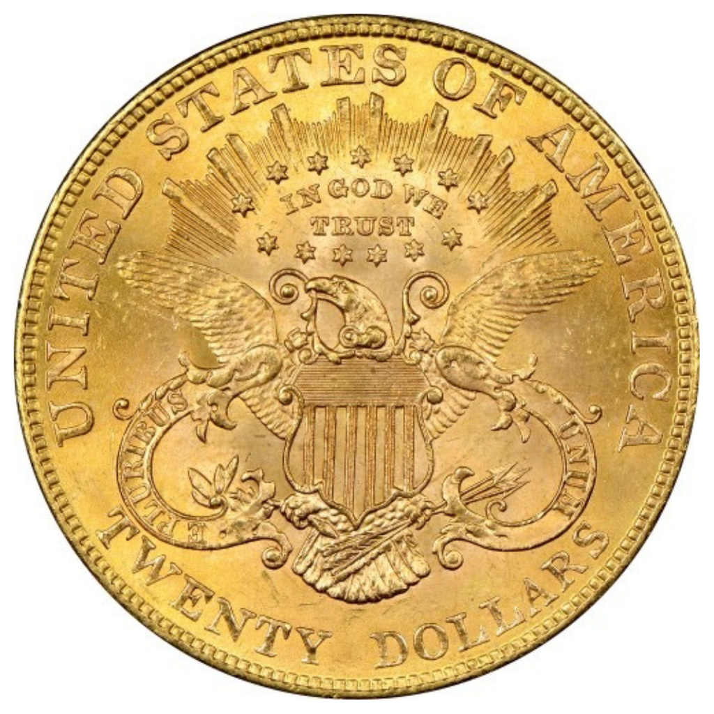 20 Dollari Americani Liberty Head 1877–1907