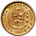 ½ Libra Oro Perù 1902–1969