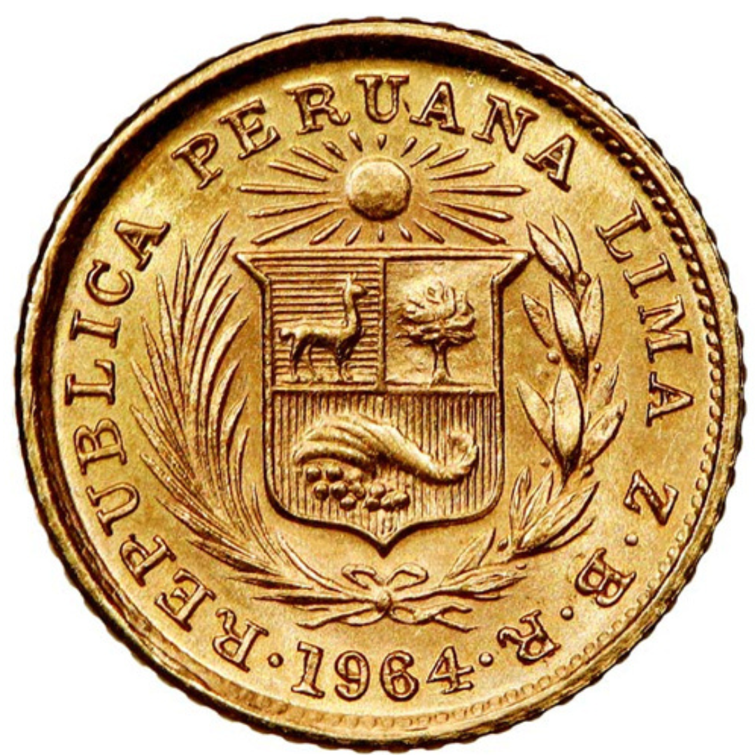 ½ Libra Oro Perù 1902–1969