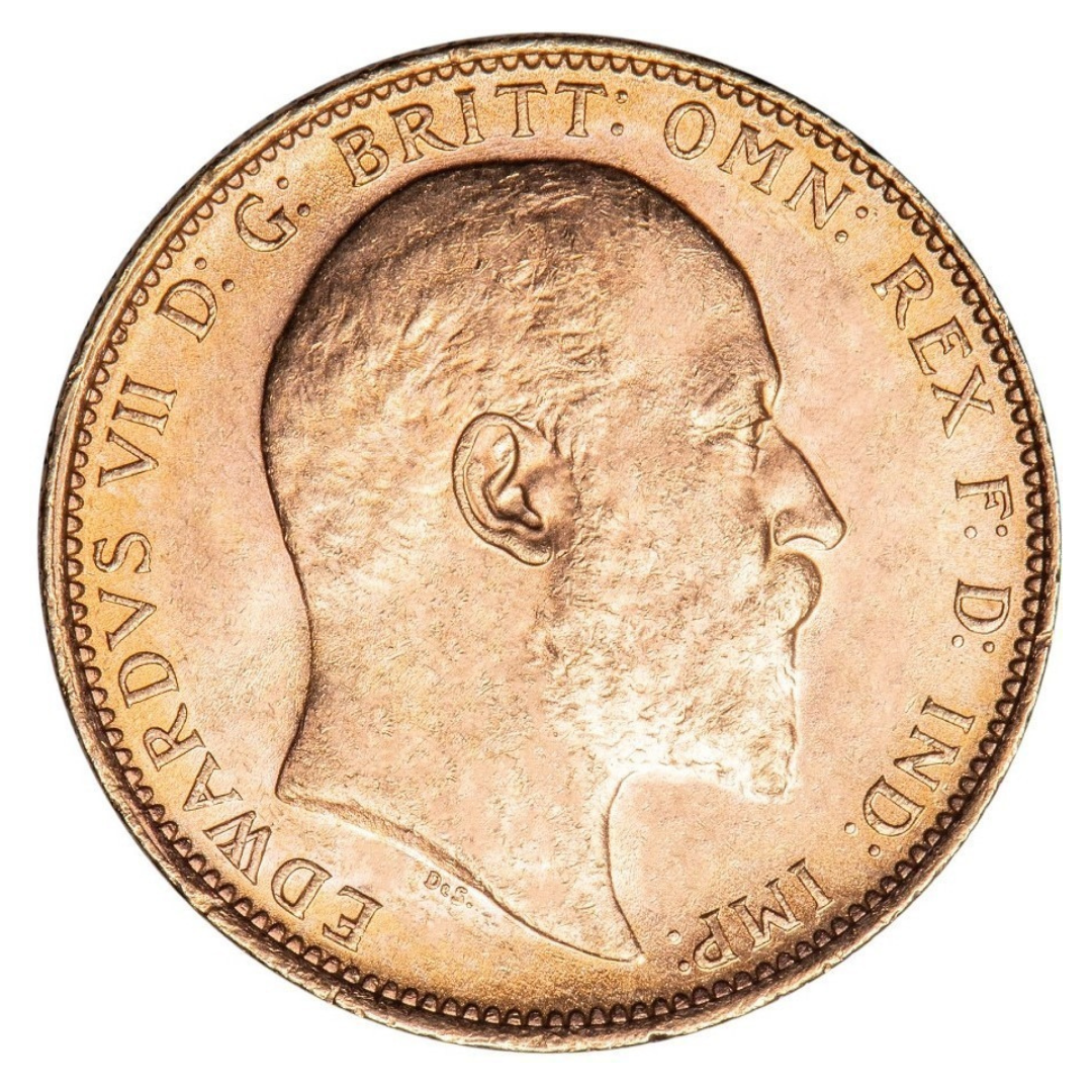 1/2 Sterlina Oro Edoardo VII 1902–1910