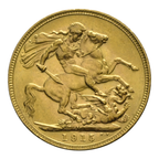 1/2 Sterlina Oro Giorgio V 1911–1915