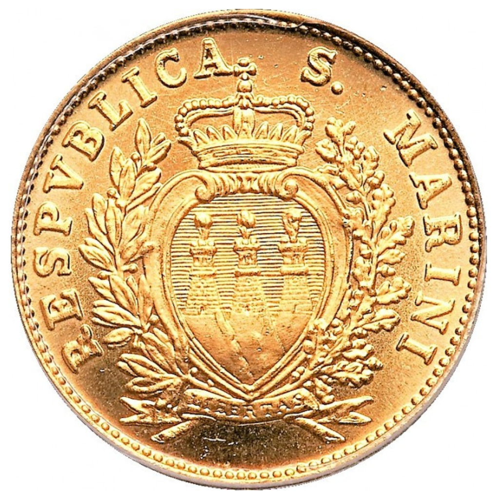 2 Scudi di San Marino – Stemma 1975