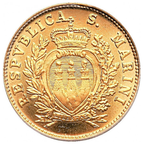 2 Scudi di San Marino – Stemma 1975