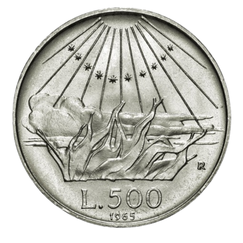 500 Lire Dante Alighieri FDC