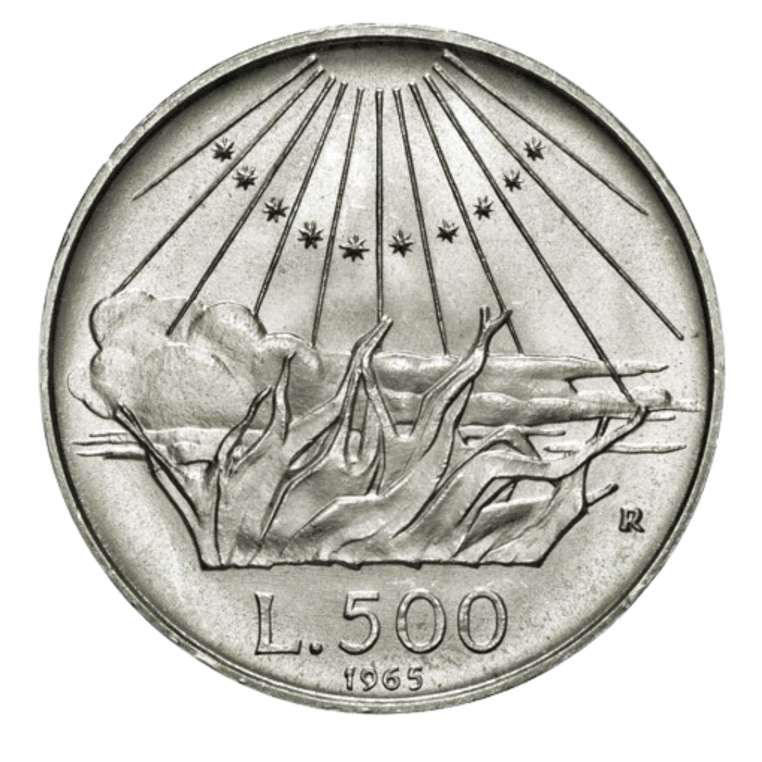 500 Lire Dante Alighieri FDC