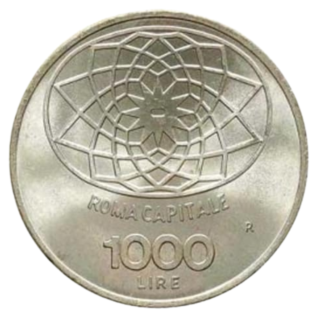 1000 Lire “Roma Capitale” FDC