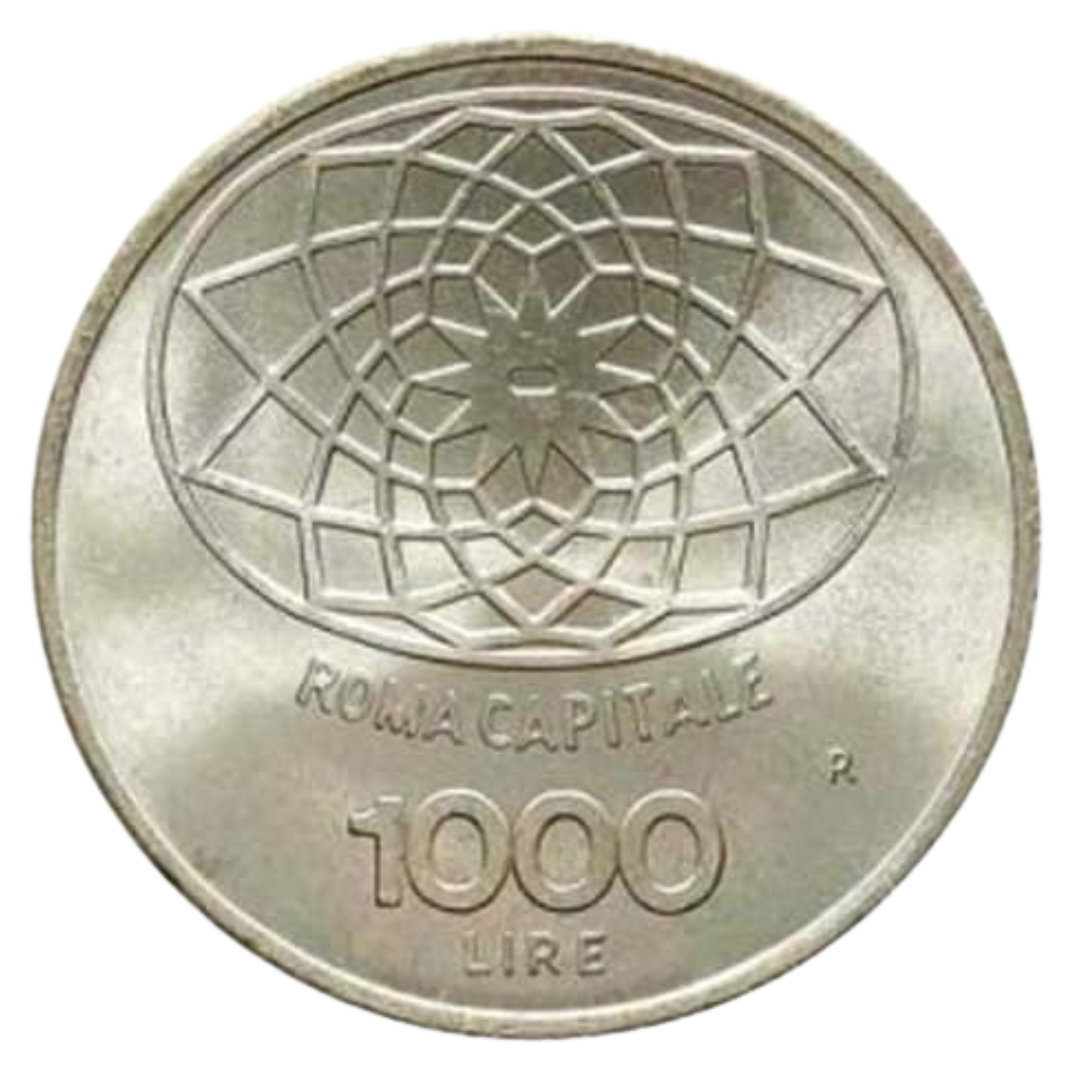 1000 Lire “Roma Capitale” FDC