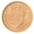 Sterlina Oro Re Carlo III 2023