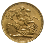 Sterlina Oro Re Edoardo VII 1902–1910