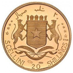 20 Scellini Oro Somalia 1965–1966
