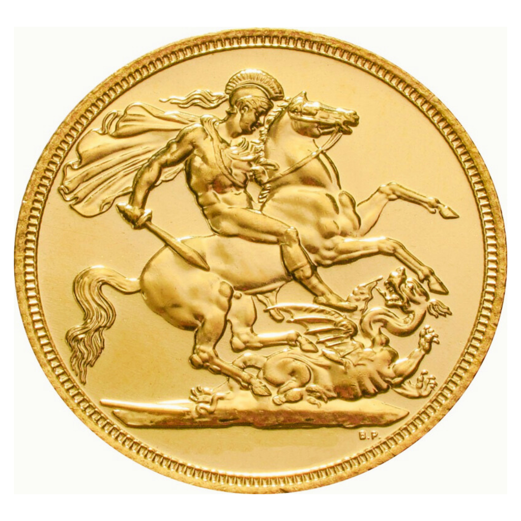 Sterlina Oro Regina Elisabetta II Coronata 1974–1984
