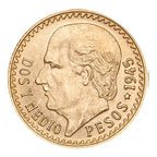 2,5 Pesos Messicani Oro