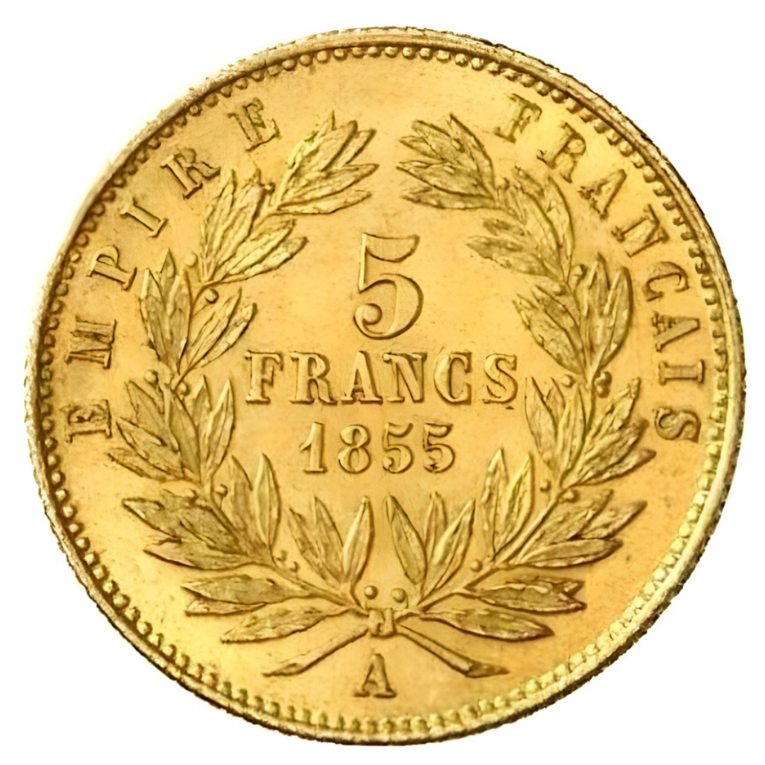5 Franchi Napoleone III 1854–1855