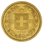20 Franchi Svizzeri “Libertas” 1883–1896