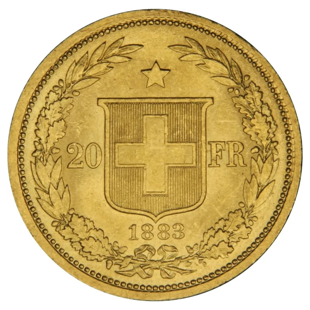 20 Franchi Svizzeri “Libertas” 1883–1896