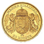 20 Corone Oro Francesco Giuseppe I 1892–1915