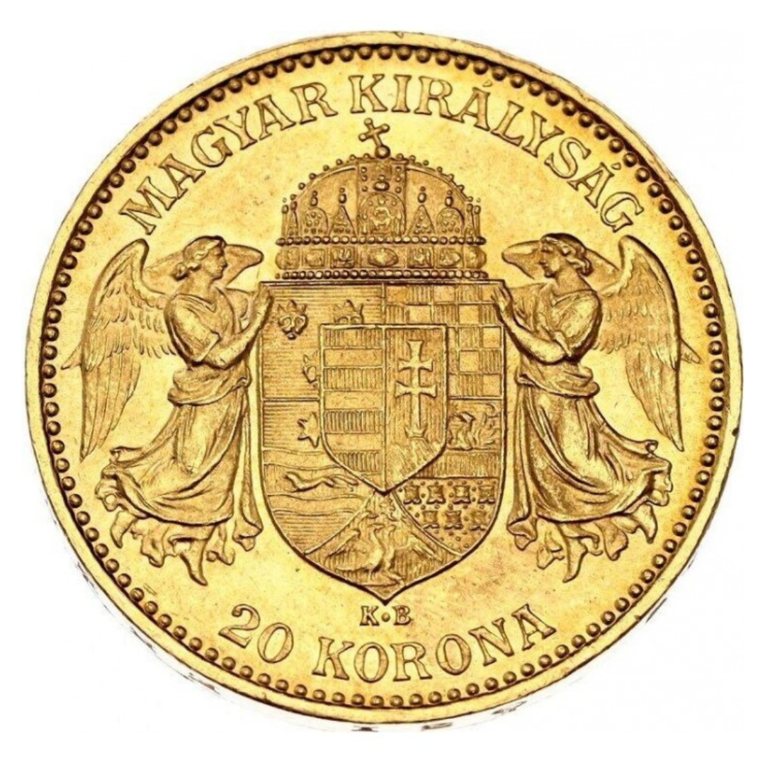 20 Corone Oro Francesco Giuseppe I 1892–1915