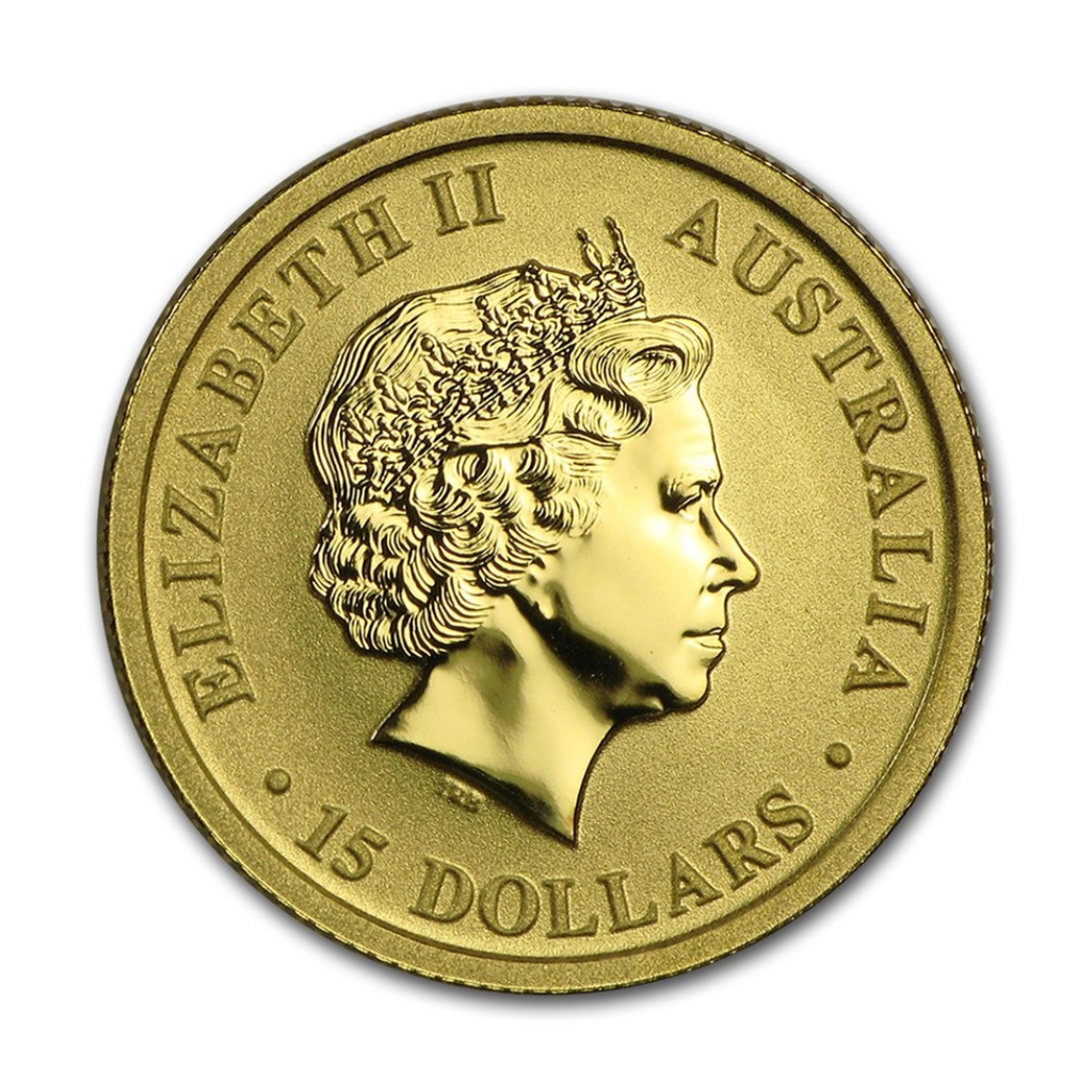 Australia Nugget d’oro (Kangaroo) 15 Dollari retro
