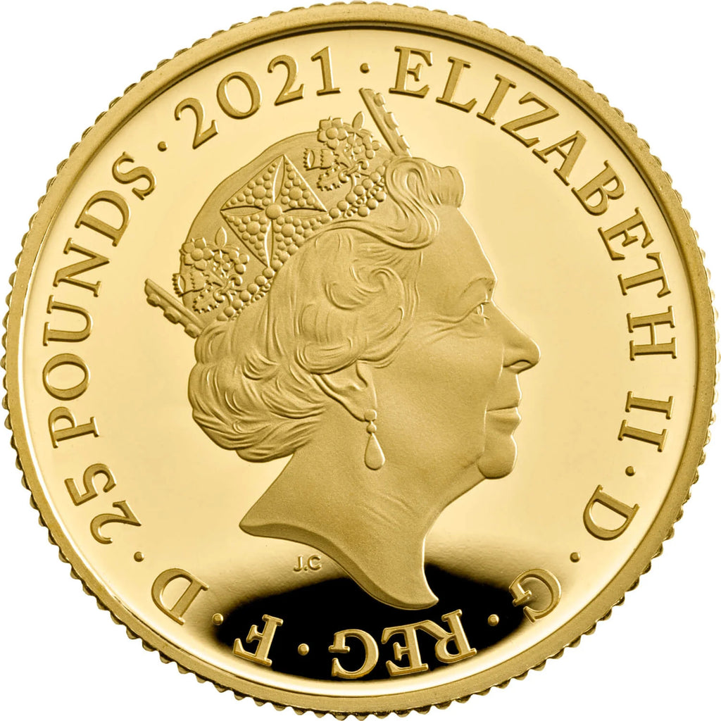 25 Sterline Oro Elisabetta II – The Who