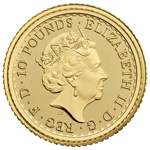 Britannia Oro Elisabetta II 2020 | 1/10 Oz