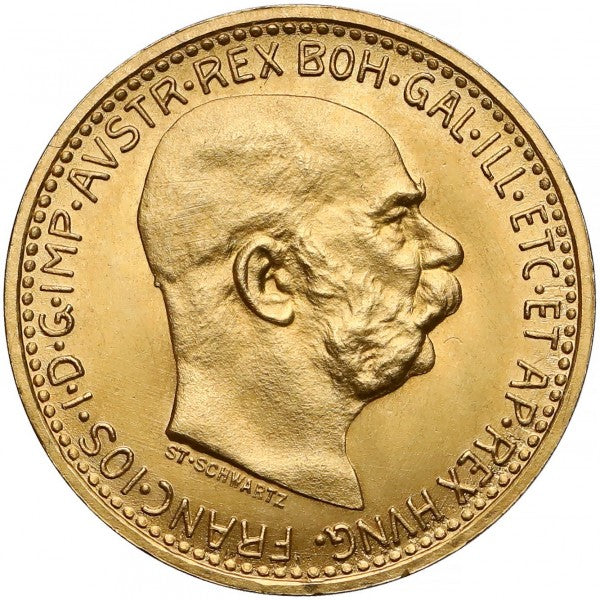 10 Corone Austria 1909 - 1912