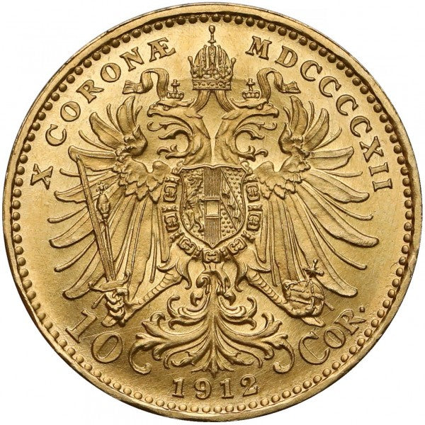 10 Corone Austria 1909 - 1912