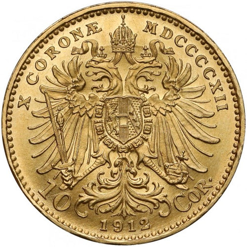 10 Corone Austria 1909 - 1912