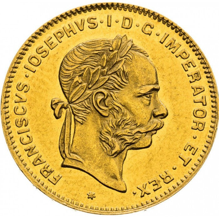 4 Fiorini / 10 Franchi Austria 1870 - 1892
