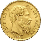 20 Franchi Belgio 1867–1870