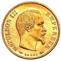 10 Franchi Francesi Napoleone III 1852-1860