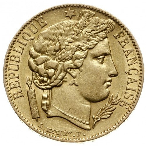 20 Franchi Francesi 1849–1851