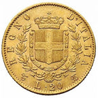 20 Lire Italia Vittorio Emanuele II 1861-1878