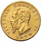 20 Lire Italia Vittorio Emanuele II 1861-1878