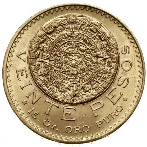 20 Pesos Messicani 1917 - 1959