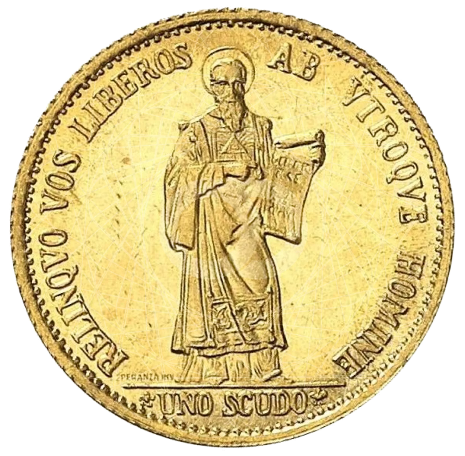 1 Scudo di San Marino – Stemma 1974